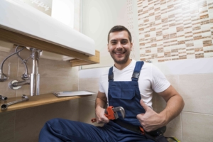 sanitary technician gesturing thumb up 1 scaled 1